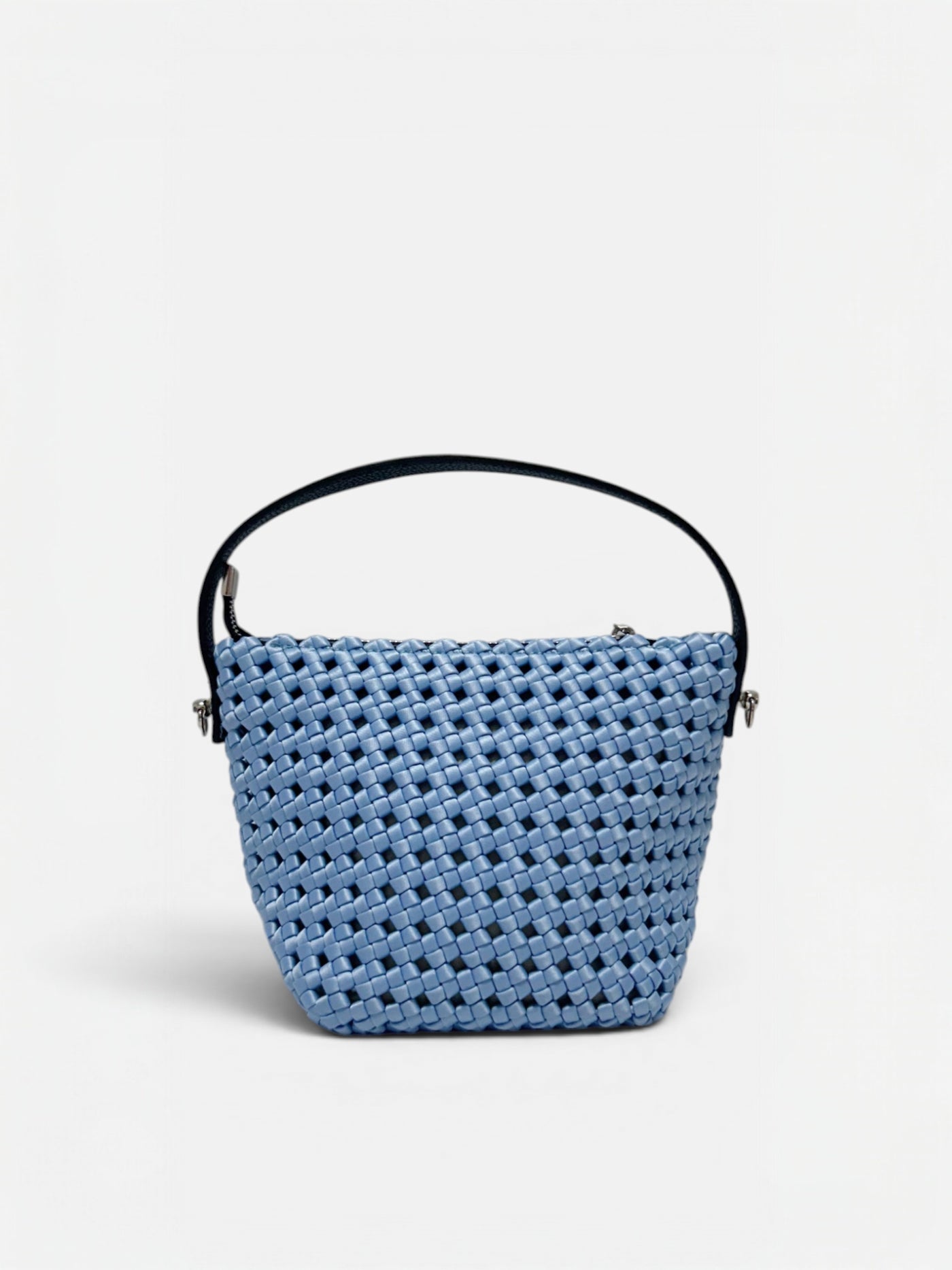 Elia-Mini borsa secchiello intrecciato