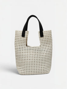 Paola Medium-Borsa tote intrecciato