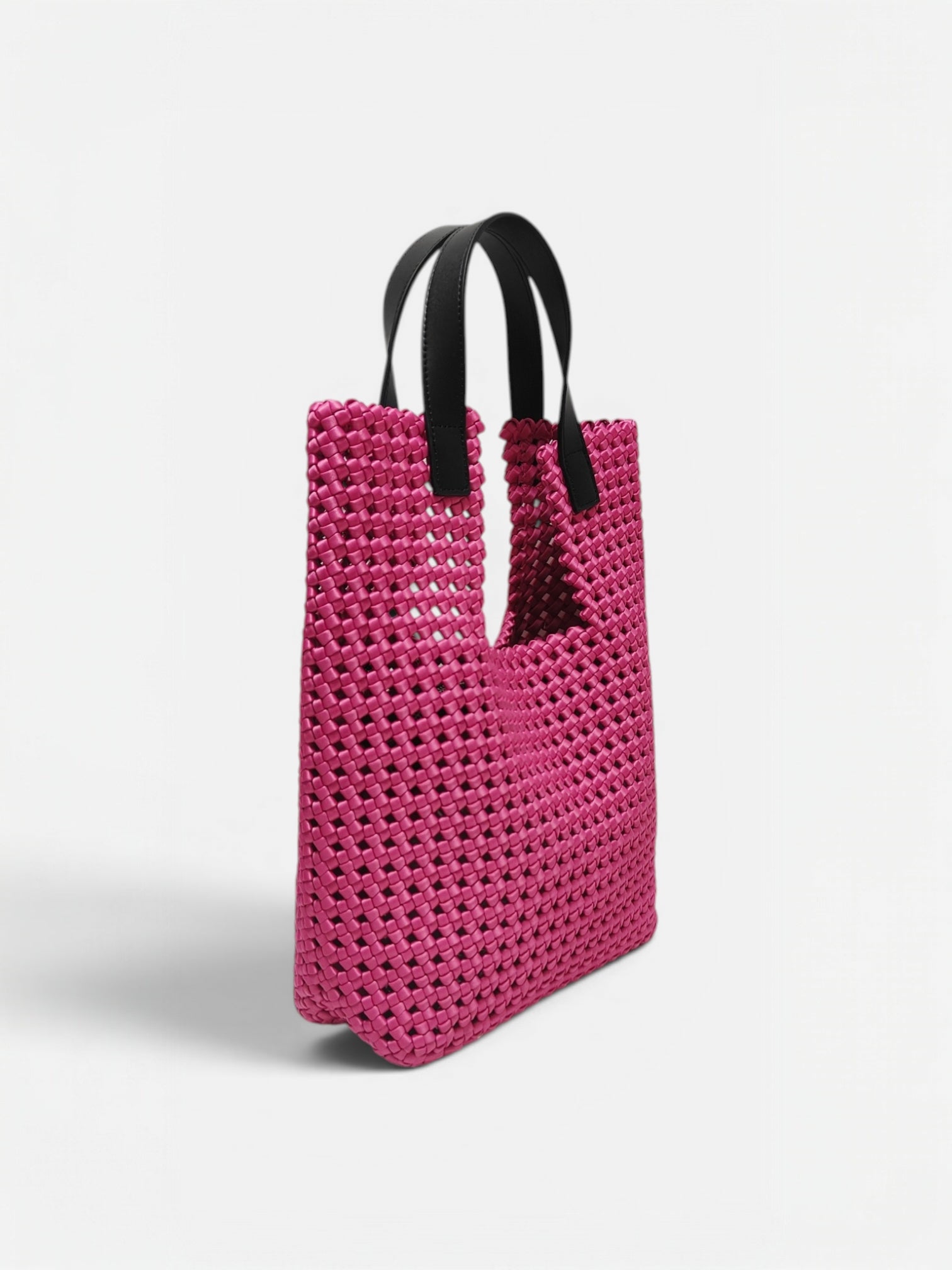 Paola Medium-Borsa tote intrecciato