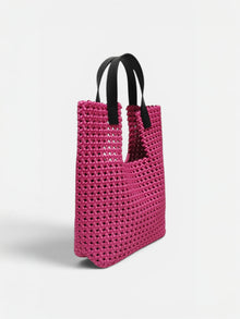 Paola Medium-Borsa tote intrecciato