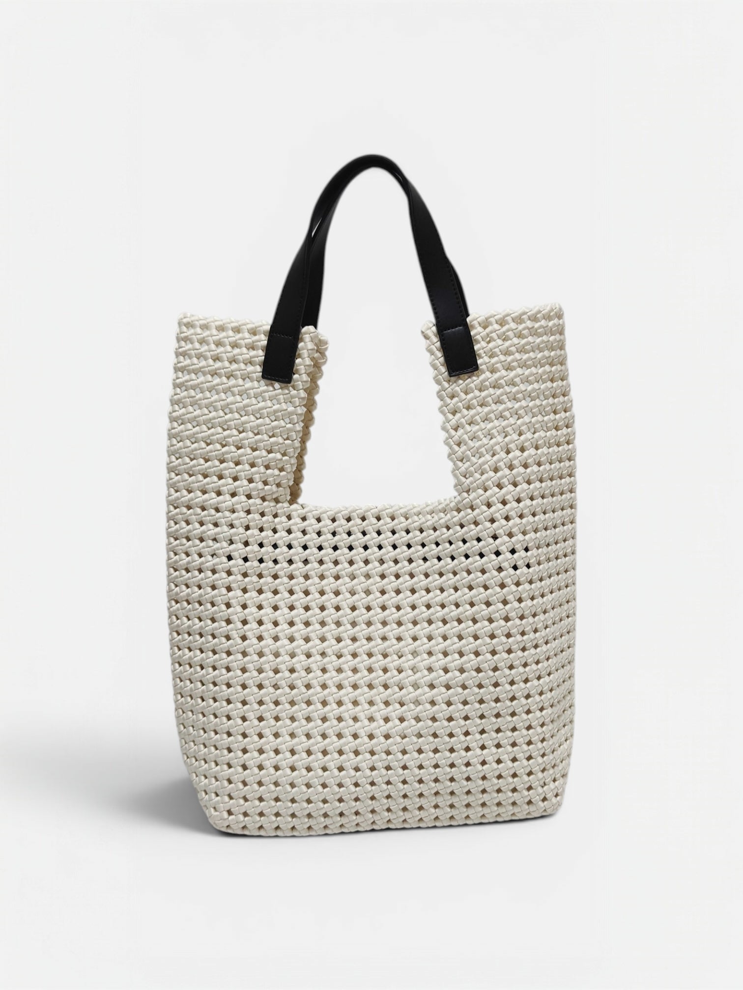 Paola Large-Borsa tote intrecciato