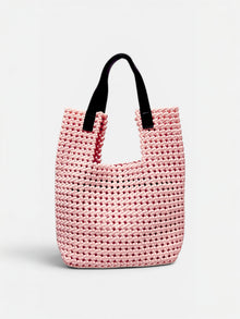Paola Medium-Borsa tote intrecciato