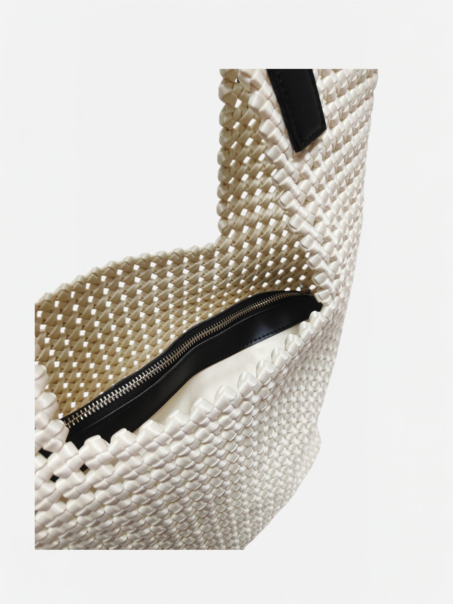 Paola Large-Borsa tote intrecciato