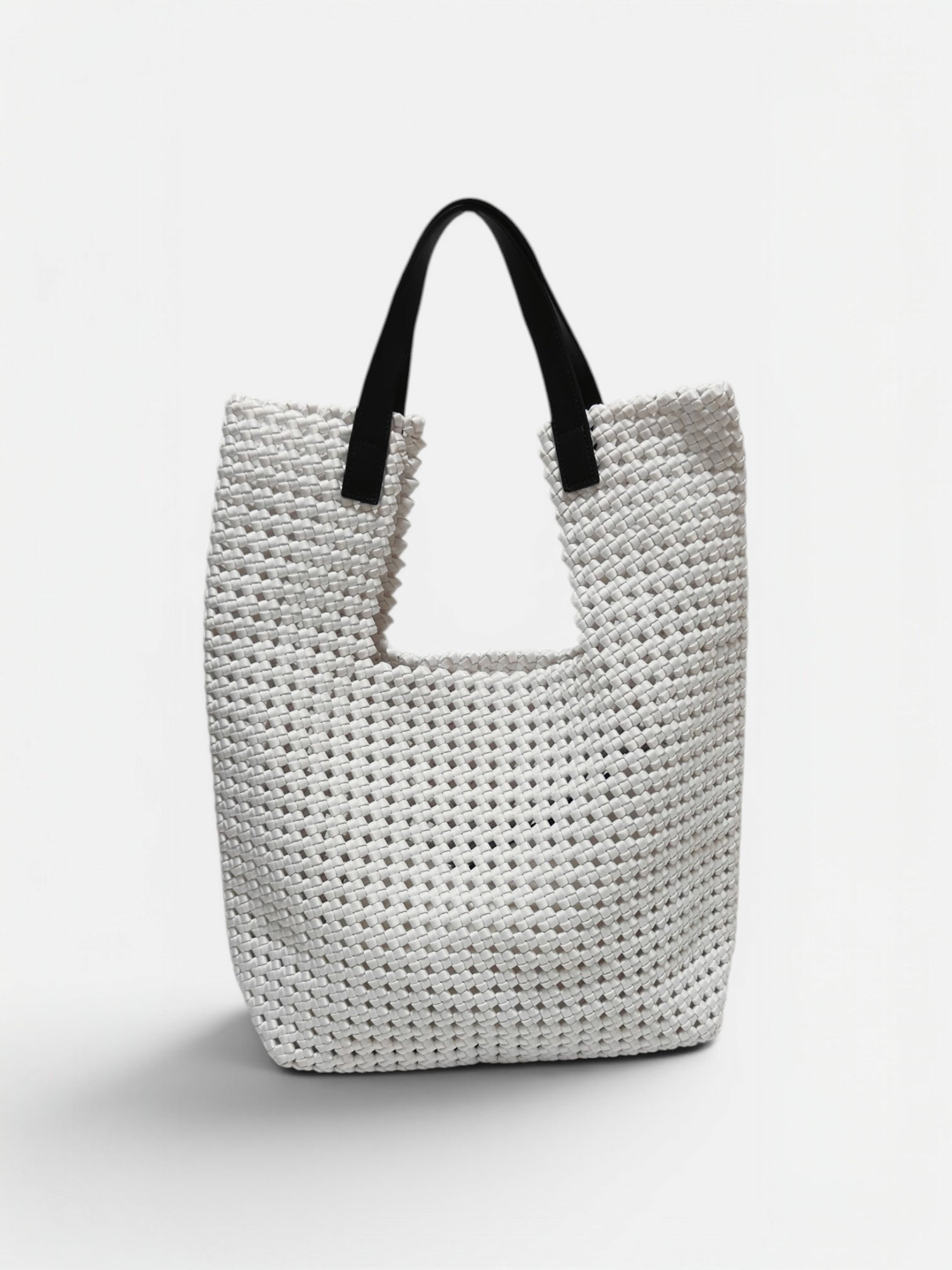 Paola Large-Borsa tote intrecciato