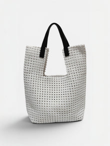 Paola Large-Borsa tote intrecciato