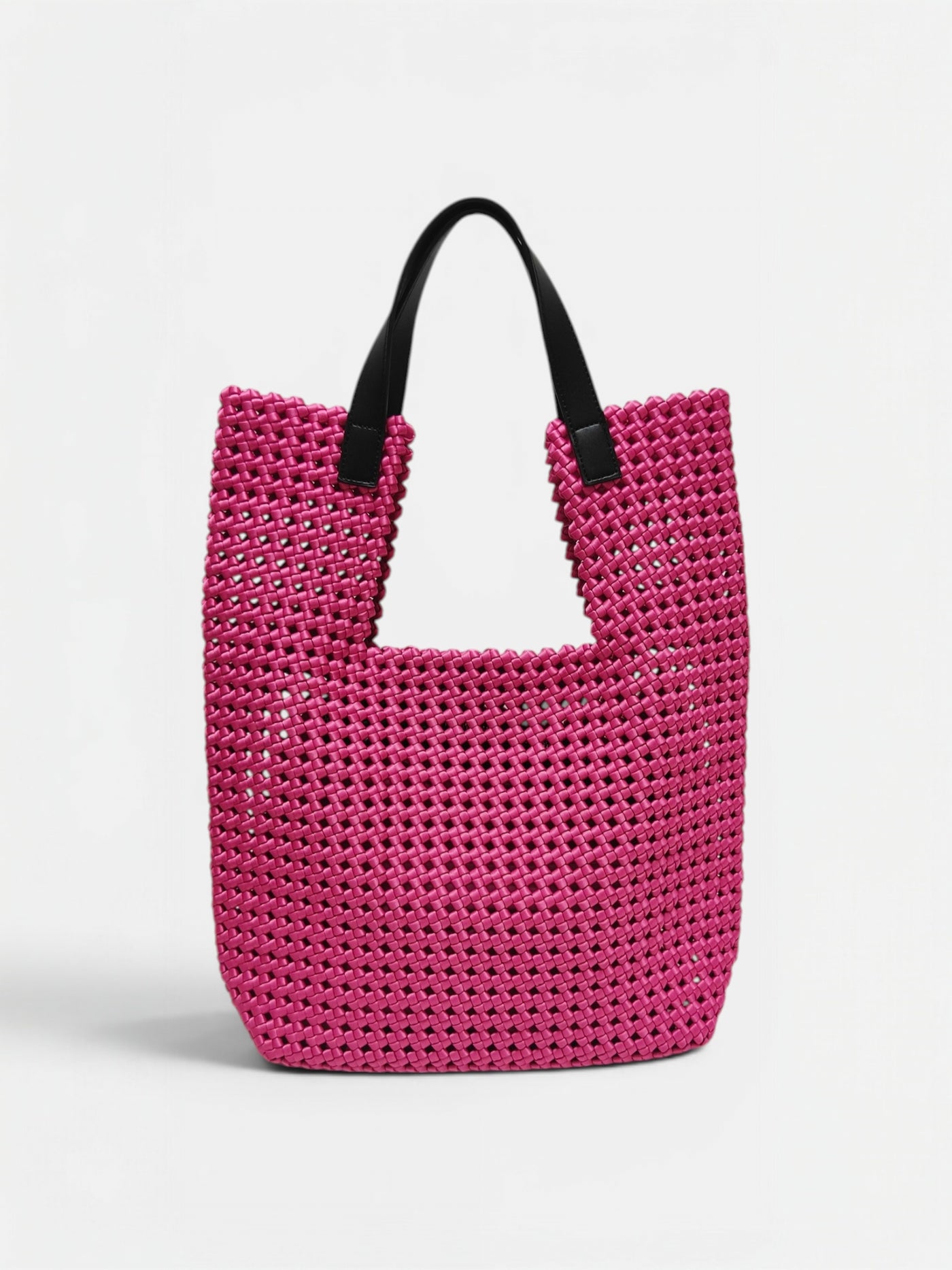Paola Large-Borsa tote intrecciato