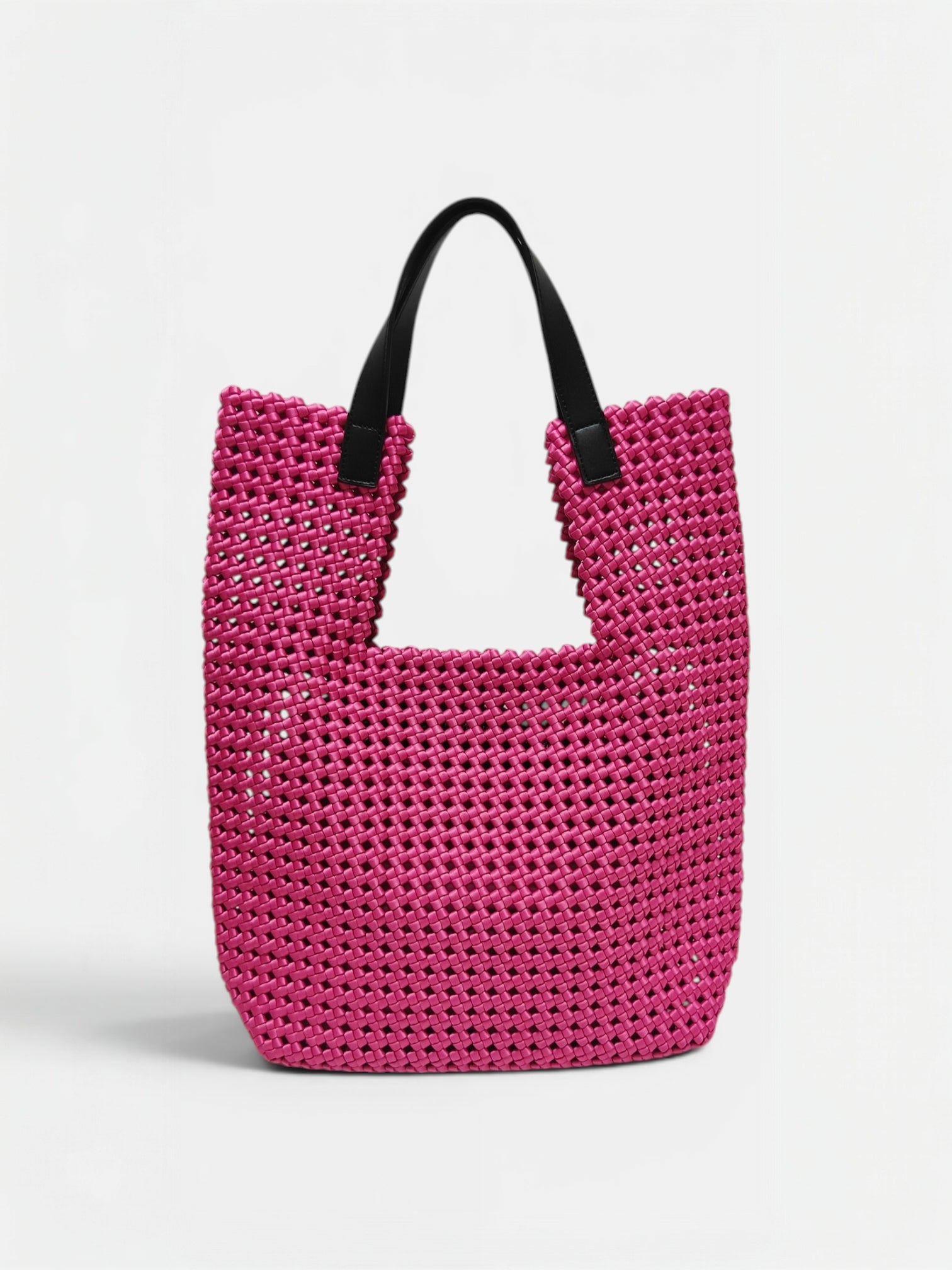 Paola Large-Borsa tote intrecciato