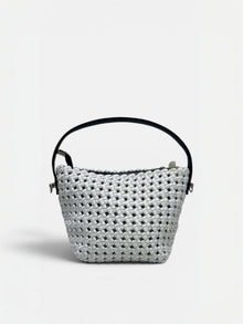 Elia-Mini borsa secchiello intrecciato