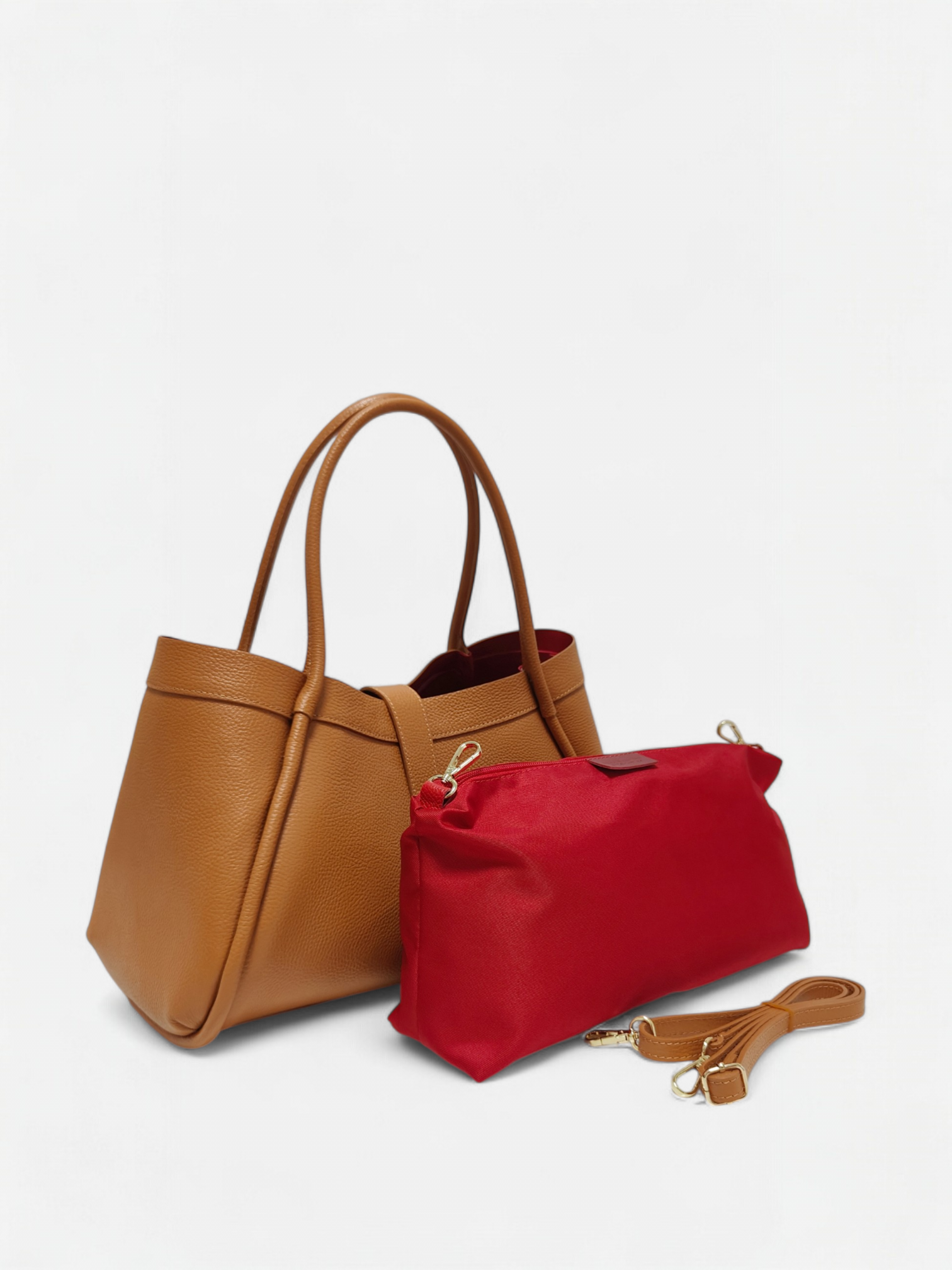Valeria-Borsa a spalla