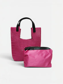 Paola Medium-Borsa tote intrecciato