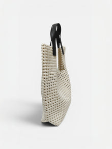 Paola Large-Borsa tote intrecciato