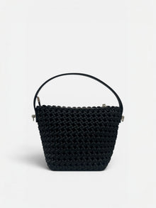 Elia-Mini borsa secchiello intrecciato