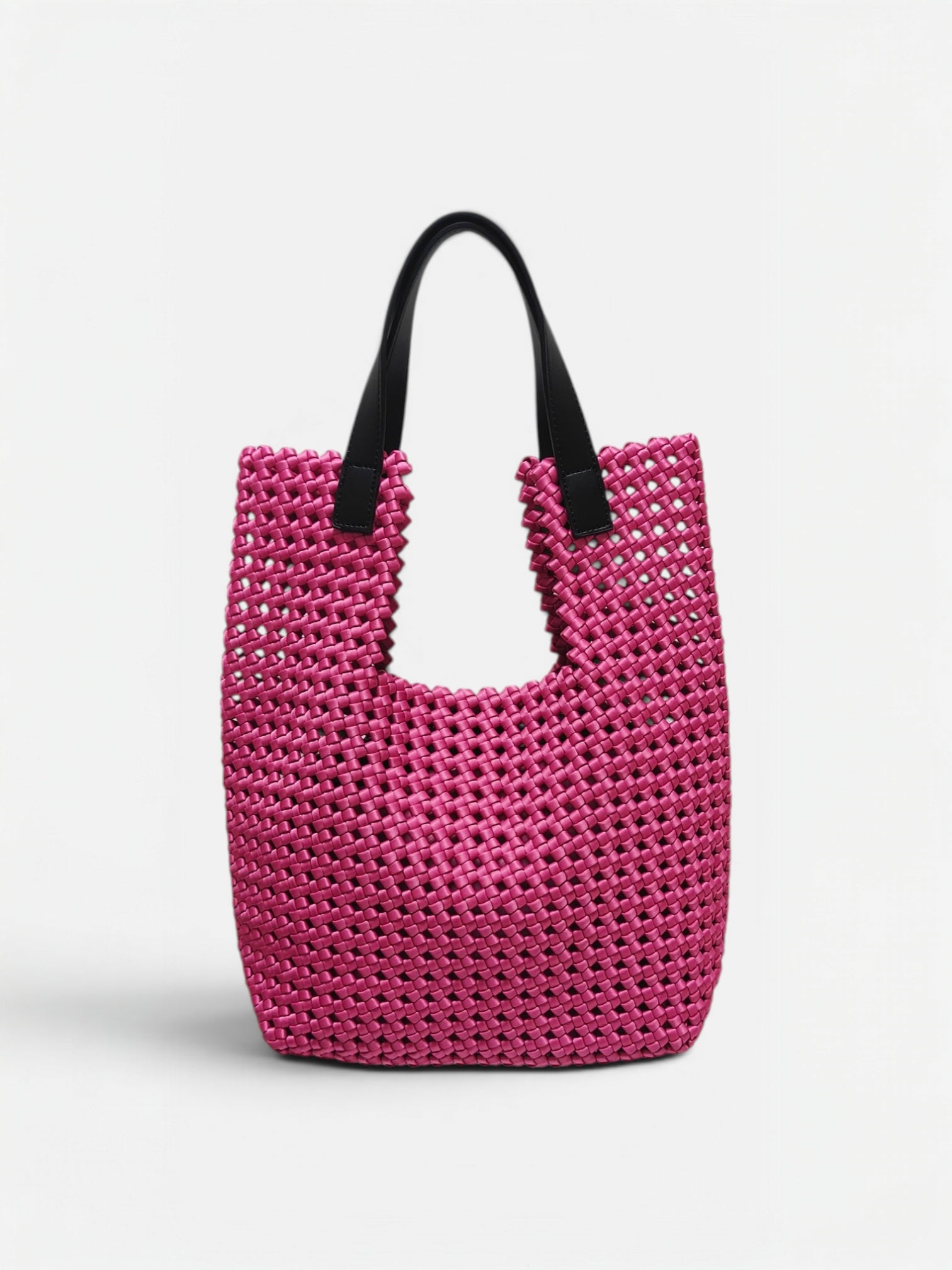 Paola Medium-Borsa tote intrecciato